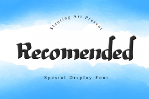 Recomended Font Download