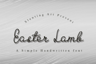 Easter Lamb Font Download