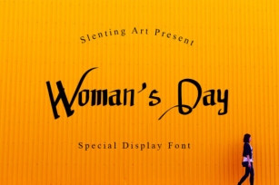 Woman's Day Font Download