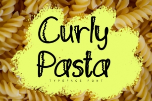 Curly Pasta Font Download