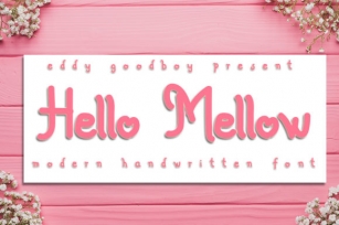 Hello Mellow Font Download