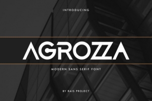Agrozza Font Download