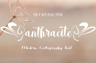 Anthracite Font Download