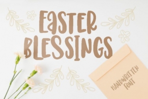 Easter Blessings Font Download
