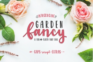 Garden Fancy Font Duo Font Download