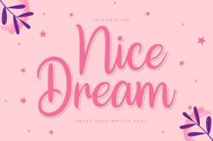 Nice Dream Font Download
