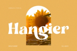 Hangier Font Download