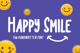 Happy Smile - Funny Font Font Download