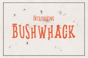 Bushwhack Font Download