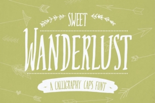 Sweet Wanderlust Font Font Download
