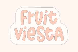 Fruit Viesta Font Download