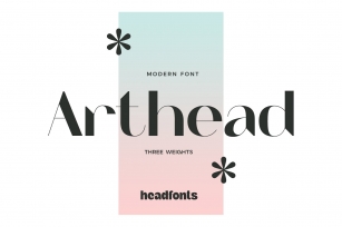 Arthead Modern Sans Serif Font Download