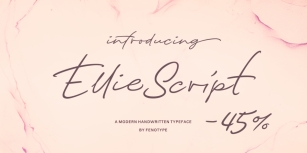 Ellie Script Font Download
