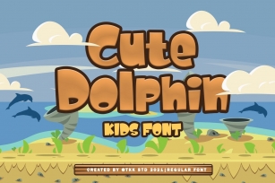 Cute Dolphin Font Download