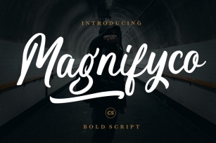 Magnifyco Bold Script Font Download