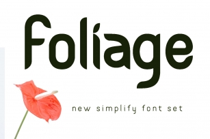 Foliage Font Download