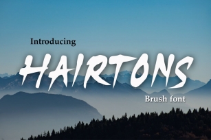 Hairtons Font Download