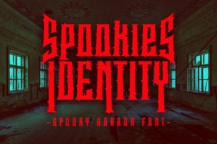 Spookies Identity Font Download