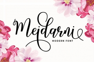 Meidarni Font Download