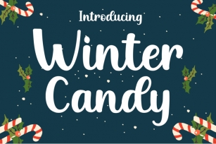 Winter Candy Font Download