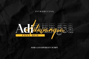 Adiwangsa Duo Font Download