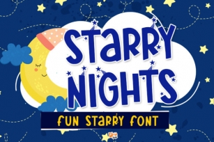 Starry Nights Font Download