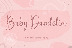 Baby Dandelia Font Download