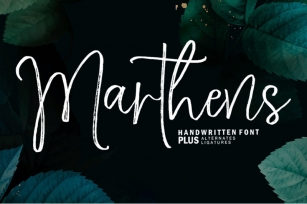 Marthens Script Font Download