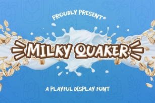 Milky Quaker Font Download