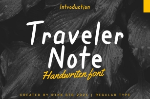 Traveler Note Font Download