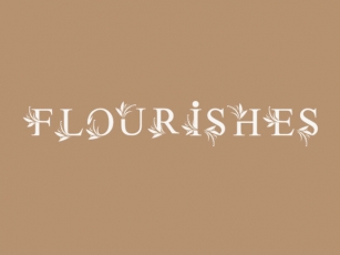 Flourishes Font Download