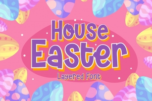 House Easter Font Download