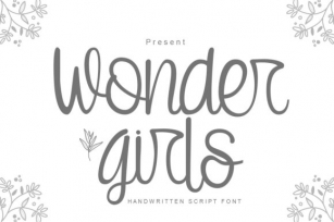 Wonder Girls Font Download