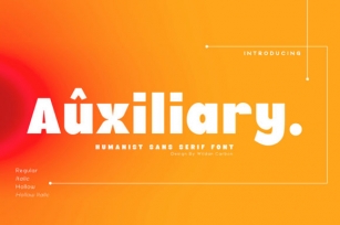 Auxiliary Font Download