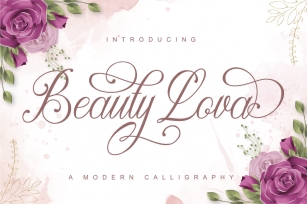 Beauty Lova Font Download