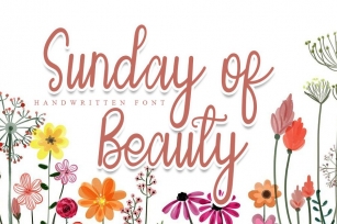 Sunday of Beauty Font Download
