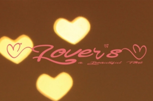 Lovers Font Download