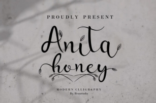 Anita Honey Font Download