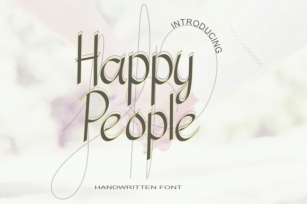 Happy People Font Download