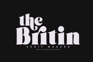 Britin Font Download