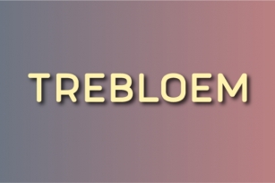 Trebloem Font Download