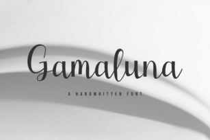 Gamaluna Font Download