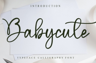 Babycute Font Download