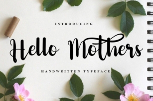 Hello Mothers Font Download