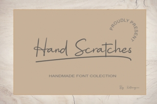 Hand Scratches Font Download