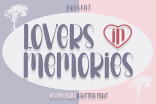 Lovers in Memories Font Download
