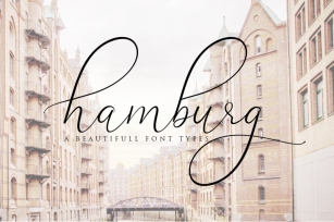 Hamburg Love Font Pretty Font Download