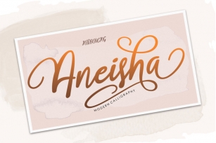 Aneisha Script Font Download