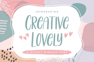 Creative Lovely - Playful Font Font Download