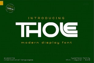 Thole Font Download